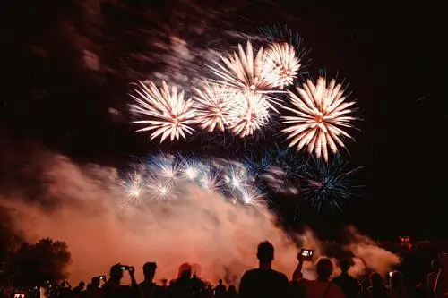 Event with fireworks