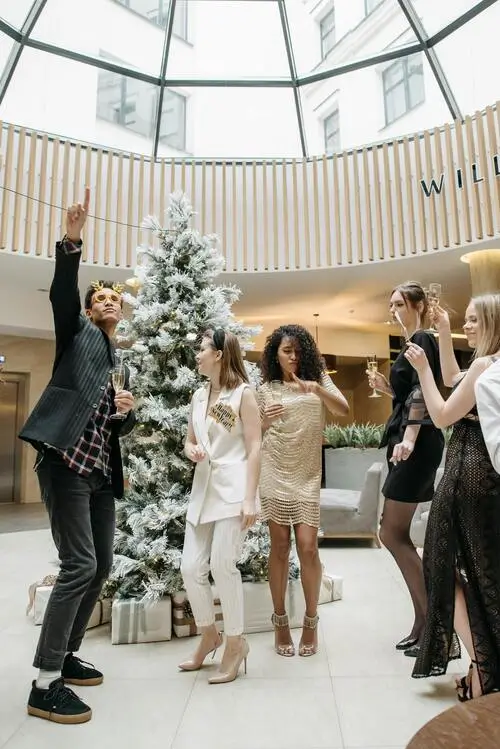 Corporate christmas event
